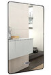 Зеркало для ванной AZARIO INCANTO-3.1 ЖК-часы, подогрев, сенсорный выключатель, парящая подсветка 600*1000, LED-00002539