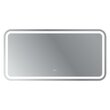 Зеркало для ванной CEZARES со встроенной подсветкой, сенсорным выключателем и подогревом 1400x700, CZR-SPC-STYLUS-1400-700-TCH-WARM