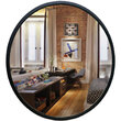 Зеркало для ванной AZARIO Манхэттен-лофт D770 в раме из металлического профиля 770*770, ФР-00001425