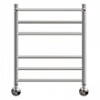 Полотенцесушитель лесенка Point Аврора П5 500x600 с полкой, хром, PN10156P