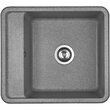 Мойка из искусственного камня AQUATON Беллис 57 серая, 1A724932BS230