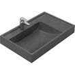 Мойка из искусственного камня AQUATON Рейн 80 графит, 1A72113KRW210