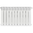 Биметаллический радиатор STOUT TITAN VENTIL 500 11 секций нижнее правое подключение (белый RAL 9016) SRB-3320-050011