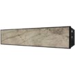  STOUT отопительная панель GREY STONE SCT 120*30 серый гранит / черный корпус, SCT-00GB-012030 
