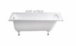 Ванна Astra Form Нью-Форм 180х80 пристенная прямоугольная Solid Surface 1010062