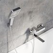 Смеситель для ванны Avrora CLEO c поворотным изливом-переключателем, цвет хром AV6731