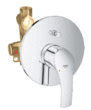 Смеситель для ванны GROHE Eurosmart 33305002, со встроенным механизмом