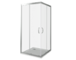 Душевое ограждение BAS INFINITY CR-80-C-CH, ИН00014