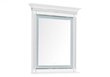 Зеркало для ванной Aquanet Селена 90 белый/серебро (201646), 00201646