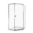 Душевое ограждение BAS INFINITY SHW-100-C-CH, ИН00076