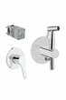Душевой гарнитур VITRA с гигиеническим душем на 2 отверстия, A49271EXP