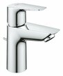 Смеситель для раковины GROHE BauEdge, с ограничителем температуры, рычажный донный клапан, размер S, 23328001