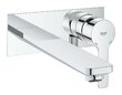 Смеситель для раковины GROHE LINEARE, настенный, хром, 23444001