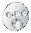  Термостат для встраемого монтажа на 3 выхода GROHE Grohtherm SmartControl, хром, 29121000 