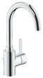 Смеситель для кухни GROHE Eurosmart Cosmopolitan, с высоким изливом, хром, 32830001