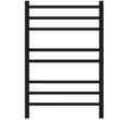 Полотенцесушитель электрический GROIS Alex GR-102 500х800 П8 black mat U