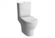 Унитаз компакт VITRA ZENTRUM Open-back сиденье микролифт механизм Geberit, 9012B003-7204